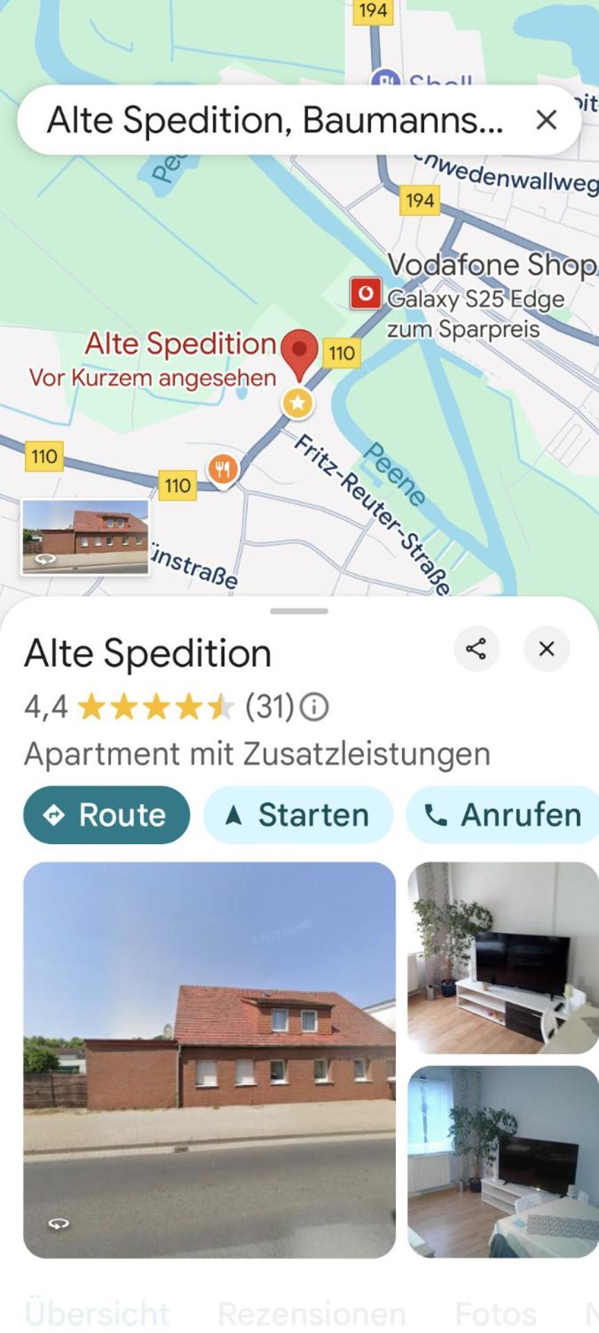 Alte Spedition Demmin Eksteriør billede